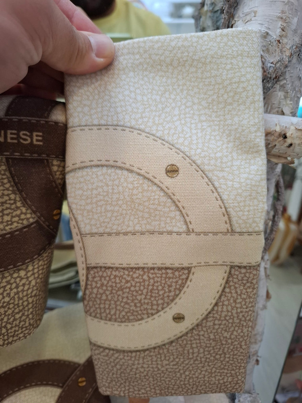 Canovaccio Borbonese Home fantasia cintura pelle beige