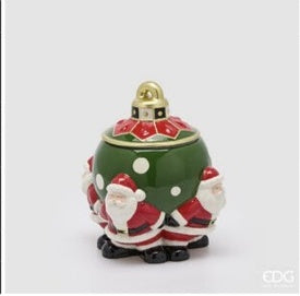 Contenitore Babbo Natale con Palla EDG H24